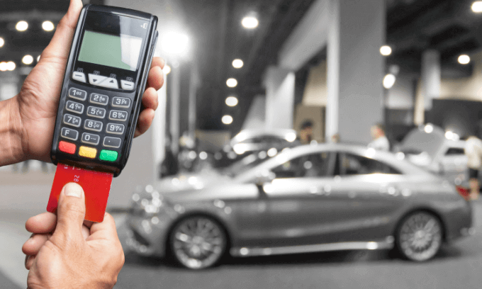 Buy new car with best sale credit card